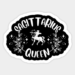 Sagittarius Queen Sticker